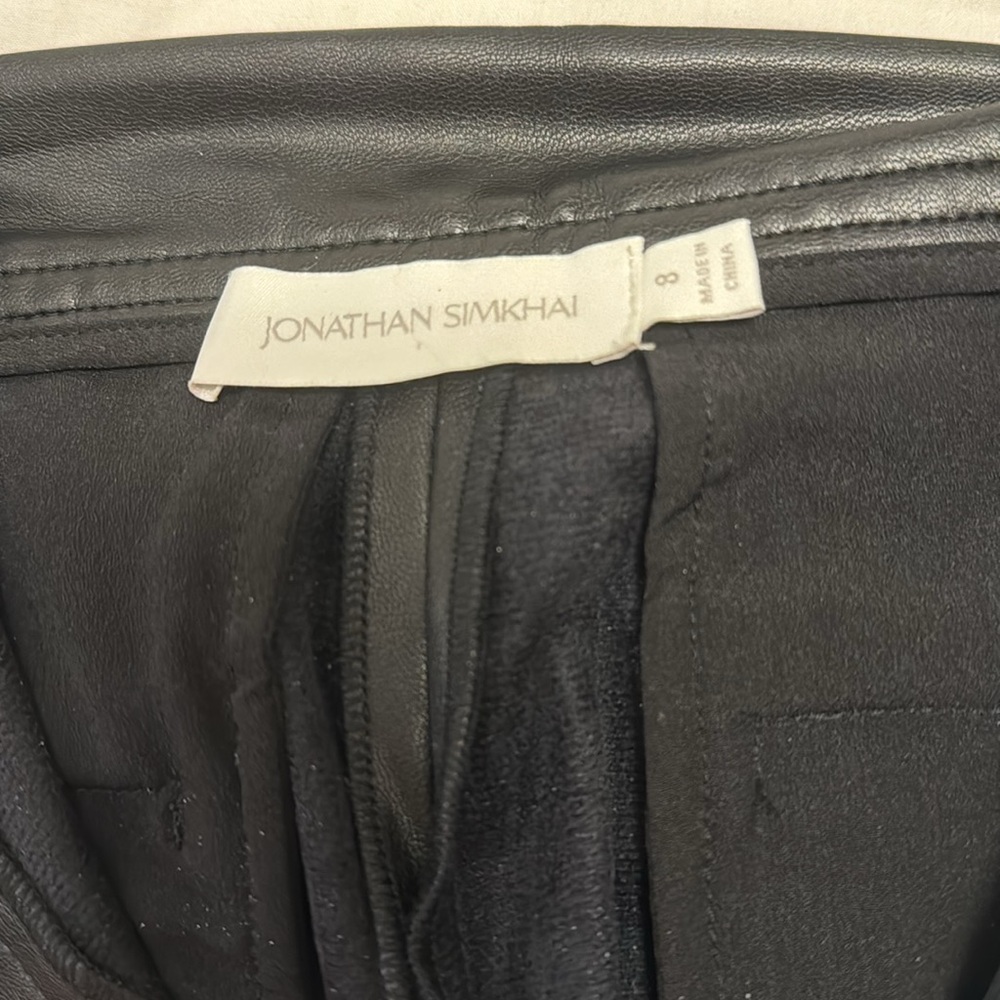 Jonathan Simkai Wide Legged Pant With Front Zipper - image 5